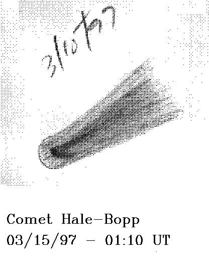 Hale-Bopp Sketch,
Mar. 15th